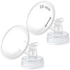 Picture of Maymom Pump Parts Compatible with spectra S1/S2 Pumps; Incl Wide Mouth 25mm Flanges; Not Original Spectra Flang, Spectra Shield (Two Flanges)