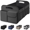 Picture of Femuar Car Trunk Organizer, Car Storage Organizer with Large Capacity Waterproof Collapsible Trunk Organizer for Car Suv/Jeep/Sedan (Grey, Standard)