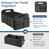 Picture of Femuar Car Trunk Organizer, Car Storage Organizer with Large Capacity Waterproof Collapsible Trunk Organizer for Car Suv/Jeep/Sedan (Grey, Standard)