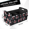 Picture of Femuar Car Trunk Organizer,Car Storage Organizer with 72L Large Capacity Waterproof Collapsible and 11 Pockets,Trunk Organizer for Car Suv/Jeep/Sedan, Large Size, Flower