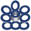 Picture of 25-PCS 90430-12031 Oil Drain Plug Gasket Washer Crush Seal- Aluminum M12 Crush Washer Oil Drain Plug- Premium Seal Replaces for OEM 90430-12031 Toyota/Lexus/Scion Oil Pan Drain Plug Gasket