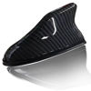 Picture of 1 Pcs Car Shark Fin Antenna Cover, Vehicle Shark Fin Shape Cover with Adhesive Tape, Automotive Top Decoration, Suitable for Most Cars, Trucks, Suvs (Carbon Fiber Black)