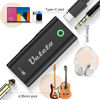 Picture of Ueteto Audio Interface for Guitar, Portable Internal Recording Sound Card for Live Streaming for Iphone, Ipad and Android smartphones and tablets, No Driver Needed