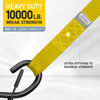 Picture of AUGO Heavy Duty Soft Loops -Pack of 6-1.5” x 17” Tie Down Anchor Straps for Use w/Ratchet Strap Hooks - 3000Lb Load Capacity & 10,000Lb Break Strength - Great for Motorcycle, Bike, Roof Rack, Etc.