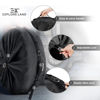 Picture of Explore Land Seasonal Tire Cover - Spare Tire Bag with Handle, Heavy Duty Winter Wheel Storage Tote Against Dust and Scratches, 4 Pack (Fits Tire Diameters 32''-34.75'', Black)