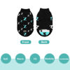 Picture of MengMengDa Dog Sweaters Dog Pullover Sweater Dog Clothes Cold Weather Cable Knitwear Thick Warm Outfits for Medium Dogs Large Dogs (Black-XL)