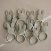 Picture of mushie Silicone Baby Teether Toy | Bunny