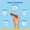 Picture of Proden PlaqueOff Sytem Mini Dental Care Bones - Peanut Butter Banana - 12 oz, Brown