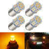 Picture of iFunyLED 4PCS 1157 LED Bulb Turn Signal Light 12V-24V Super Bright 2357 2057 7528 BAY15D LED Replacement Light Kit Set for Car Tail Brake Turn Signal Lights - Amber Yellow