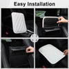 Picture of Amiss Auto Center Console Pad, Universal Waterproof Car Armrest Seat Box Cover, Car Interior Accessories, Leather Auto Armrest Cover Protector for Most Vehicle, SUV, Truck, Car (White)