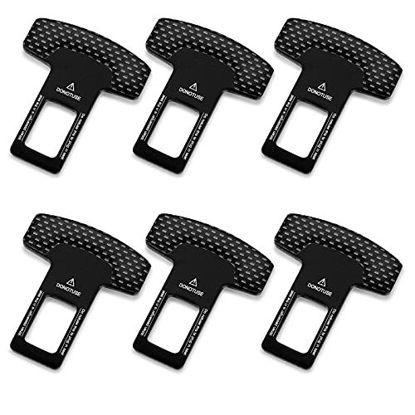 Picture of 4 PCS Car Seat Belt Clip,Universal Seat Belt Buckle Auto Metal Seat Belts Clip (6PCS)