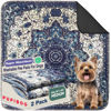 Picture of PUPIBOO Washable Pee Pads for Dogs - Super Absorbent Reusable Puppy Training Pads - 100% Waterproof, Leak-Proof & Non-Slip Whelping Pads for Pet Housebreaking