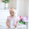 Picture of BABYGIZ Baby Girl Headbands-Infant,Toddler Cotton Handmade Hairbands with Bows Child Hair Accessories (Powder Pink)