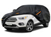 Picture of Kayme 7 Layers SUV Car Cover Custom Fit for Ford Escape (2000-2023) Waterproof All Weather for Automobiles, Outdoor Full Cover Rain Sun UV Protection.Black
