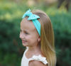 Picture of BABYGIZ Baby Girl Headbands-Infant,Toddler Cotton Handmade Hairbands with Bows Child Hair Accessories (Turquoise Blue)