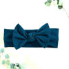 Picture of BABYGIZ Baby Girl Headbands-Infant,Toddler Cotton Handmade Hairbands with Bows Child Hair Accessories (Dark Blue)