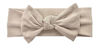 Picture of BABYGIZ Baby Girl Headbands-Infant,Toddler Cotton Handmade Hairbands with Bows Child Hair Accessories (Beige)