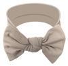 Picture of BABYGIZ Baby Girl Headbands-Infant,Toddler Cotton Handmade Hairbands with Bows Child Hair Accessories (Dark Beige)