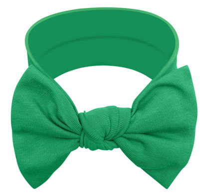 Picture of BABYGIZ Baby Girl Headbands-Infant,Toddler Cotton Handmade Hairbands with Bows Child Hair Accessories (Spring Green)