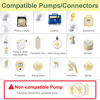 Picture of Maymom MyFit Crater Series 10 mm Two-Piece Design Small Breastshield Compatible with Medela Breast Pumps; Not Original Medela Pump Parts; Replace Medela Shields; Fit MaxFlow Flex Connector; 2pc