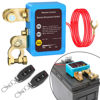 Picture of Remote Battery Disconnect Switch 12v, 240A, Upgrade Smart Voltage Kill Switch, Car Kill Switch Anti-Theft, Prevent Battery Drain, Remote Battery Kill Switch for Car, Truck, RV (Flat Installation)
