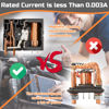 Picture of Remote Battery Disconnect Switch 12v, 240A, Upgrade Smart Voltage Kill Switch, Car Kill Switch Anti-Theft, Prevent Battery Drain, Remote Battery Kill Switch for Car, Truck, RV (Flat Installation)