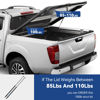 Picture of ARANA SE244P110EZ10 Gas Struts 24 inch 100Lb/445N, SE24OTHER110 24" Spring Shocks Lift Support for Heavy-Duty Truck Tonneau Cover Teardrop Door Trailer Door Floor Hatch RV Bed, Set of 2