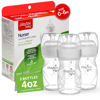 Picture of Playtex Baby Bottles for Newborn Babies - Anti-Colic Breastfeeding Bottles for Babies with 15 Pre-Sterilized Disposable Drop-in Liners, Vented Nipple, Air-Free Feeding, and Reduce Gas, 3-Pack, 4 Oz