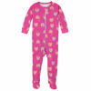 Picture of Gerber Baby Girls' 2-Pack Footed Pajamas, Rainbows Pink, 2T