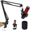Picture of QuadCast 2 Boom Arm, Mic Arm Microphone Arm for HyperX QuadCast 2 with HyperX QuadCast 2 Pop Filter, 3/8" to 5/8" Adapter, by SUNMON