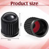 Picture of Outus Car Bike Tires Caps Wheel Tire Cap Replacement Tire Valve Cap Auto Tire Valve Stem Caps Universal Fit Tire Caps for Car Bike Motorbike Trucks Bicycle Tire, Black (200)