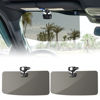 Picture of JOYTUTUS Sun Visor for Pickup Truck, 2 Pack Polarized Sun Visor Extender for Truck, Universal UV400 Car Visor Extension Anti-Glare Easy to Install, Protect from Glare/UV Ray/Stray Light