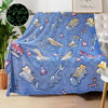 Picture of COMFAR Tractor Blanket for Boys, Construction Blanket for Boys, Car Blanket for Boys, Kids Blankets for Boys, Toddler Blanket for Kids, Personalized Baby Blankets for Boys, Birthday 50"x 60"