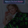 Picture of Dinosaur Blanket for Boys, Personalized Baby Blankets for Boys, Dinosaur Glow in The Dark Blanket for Kids, Toddler Blanket for Boys, Soft Fleece Blankets and Throw,Birthday 30"x 40"