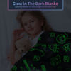 Picture of Dinosaur Blanket for Boys, Personalized Baby Blankets for Boys, Dinosaur Glow in The Dark Blanket for Kids, Toddler Blanket for Boys, Soft Fleece Blankets and Throw,Birthday 40"x 50"
