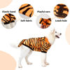 Picture of NACOCO Halloween Dog Tiger Costume-Pet Cosplay Clothes Cat Coat Hoodie Outfits Warm Winter Apparel for Dog Small and Medium Cat(Orange, 3XL)