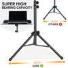 Picture of AODSK Sheet Music Stand,5 in 1 Dual-Use Folding Sheet Music Stand & Desktop Book Stand with Portable Carrying Bag & Music Sheet Clip Holder & Sheet Music Book(Black) (AS-M55)