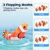 Picture of Potaroma Cat Toys Flopping Fish with SilverVine and Catnip, Moving Kitten Kicker, Floppy Wiggle Clownfish for Small Dogs, Motion Kitty Interactive Exercise, 10.5 Inches
