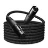 Picture of SONICAKE XLR Microphone Cable Male to Female 3 Pin Nylon Braided for Studio Recording and Live Production 10 Feet/3M, Black