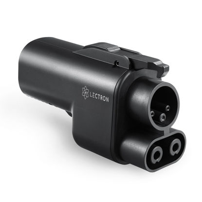Picture of Lectron Tesla Supercharger (NACS) to CCS Electric Vehicle Adapter - 500 Amps / 1,000V - Fast Charge Your CCS1 EV at Tesla Superchargers with Vortex Plug [Check with Your automaker for Compatibility]