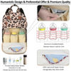 Picture of Diaper Bag Backpack for Women Large Capacity, Baby Bag with Insulated Pockets Multifunctional Diaper Bags For Baby Girl Boy Waterproof Baby Bags For Boys Girls Mama Maternity Travel Bag Leopard