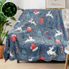 Picture of Christmas Blanket for Girls, Glow in The Dark Blankets for Girls Kids Blankets for Girls, Personalized Blankets for Girls/Toddler, for Girls Age 1-12, Soft Fleece Blanket 40"x 60"