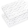 Picture of Pack and Play Sheets Fitted 2 Pack Mini Crib Sheets for Baby Boys Girls, Portable Playard Sheet, Ultra Soft Microfiber Playpen Sheets Compatible with Graco Pack N Play, Boho Rainbow Print