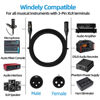 Picture of XLR Cable, Male to Female Audio Cables 25ft 1 Packs, Noise-Canceling, Premium Balanced Microphone Patch Cords 3-pin XLR Mic Cables Oxygen-Free Copper (OFC) Mic Cord for Speaker, Mixer, Studio