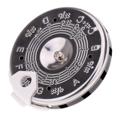 Picture of Pitch Pipe Tuner A Precise 13 Note Chromatic C-C Scale From The Master “That's My Tune” Offers You Durable Chrome Plated Pipes With A Sliding Note Selector Giving You A Key To Be a Better Vocalist