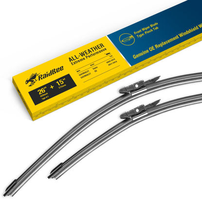 Picture of 2 Wiper Blades 26"/15" Replacement for Chevrolet Sonic 2020-2012 Chevrolet SS 2017-201426+15 Inch Windshield Wiper Blades Original Factory Quality