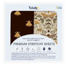 Picture of TotAha Premium Soft Pack n Play Sheets, Super Stretchy Jersey Knit Mini Crib Sheets Fitted, Silky Comfort Graco Pack and Play Mattress Sheets, 2 Pack