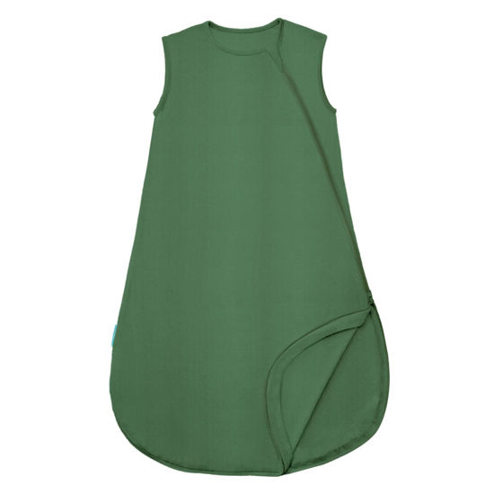 Picture of PurComfy Supersoft Sleep Sack 0.5 TOG, Premium Bamboo Viscose Baby Sleeping Bag, Lightweight Sleepsack 3-6 Months (Forest)