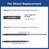 Picture of ARANA SE280PSS30 28 inch 30LB Gas Spring Struts, 28”133N Shocks Lift Support for Truck Tonneau Cover Boat Motor Hatch Travel Trailer Door RV Kitchen Door, 2Pcs Set
