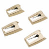 Picture of Vinyl Record Player Needles - Zentect Upgraded Golden Record Needle Diamond Turntable Stylus Replacement for Crosley Jensen Ion Victrola Phonograph (Pack of 4)